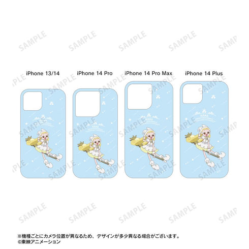 『おジャ魔女どれみ ドッカ~ン!』描き下ろし ハナ 魔女界へ行くどれみたちver. グリッターiPhoneケース